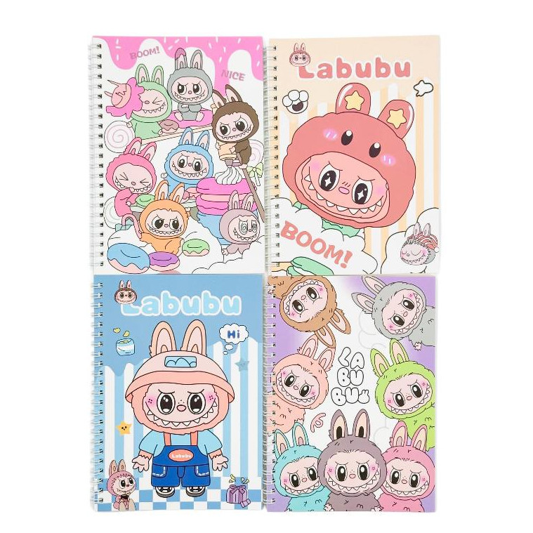 

( StaLand ) Notebook Buku Catatan Agenda Diary Notes Spiral A5 LABUBU Kode 60-A5-10