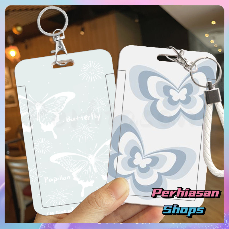 

ID CARD HOLDER MOTIF KAWAII TEMPAT KARTU PHOTOCARD PHOTO CARD Dilengkapi Dengan Tali Tangan Berkualitas Tinggi Mendukung Diskon Untuk Pembelian Grosir,Berbagai macam kupu-kupu yang sedang berputar-putar dengan bercahaya