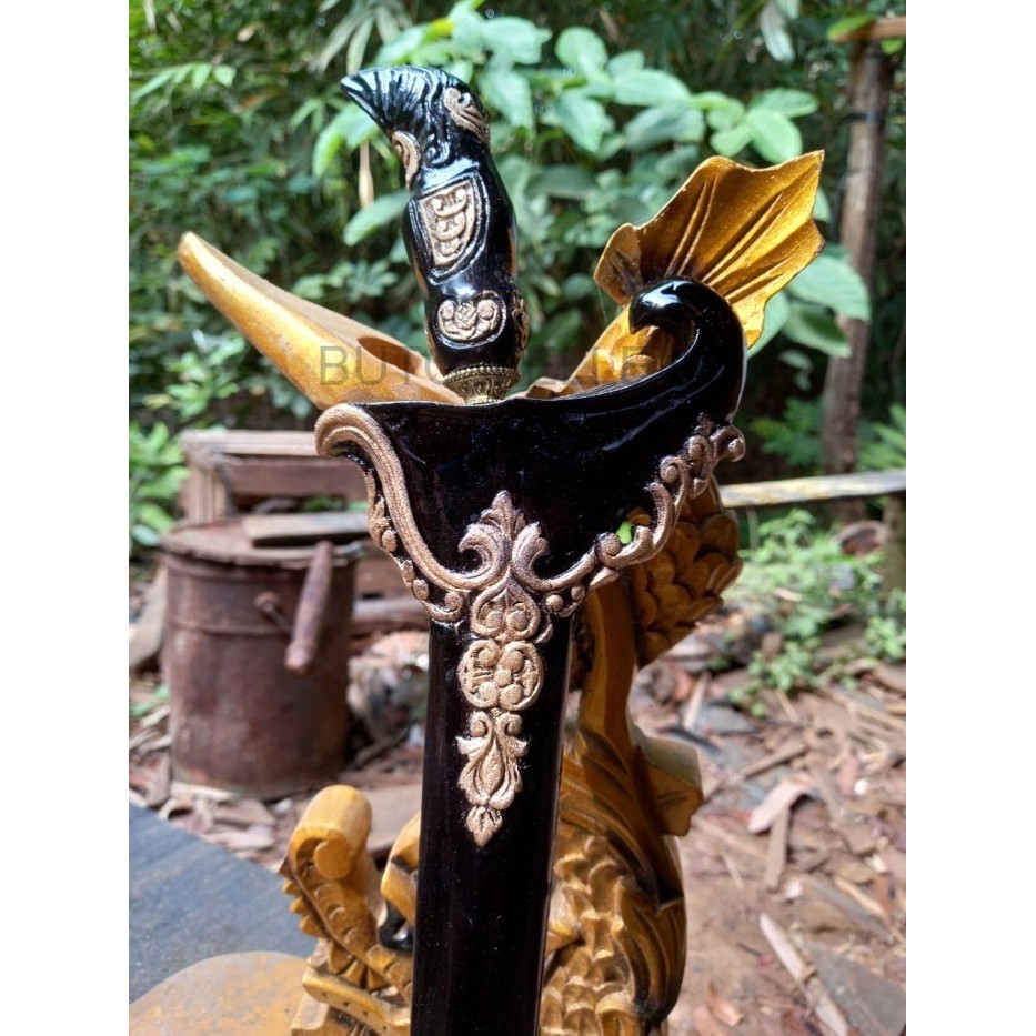 Warangka Keris Ukiran Mewah Buat Patrem standrt free lubang BM4545