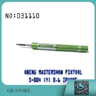 OBENG IPHONE Y BINTANG 3 FIXTOOL MASTERSHOW S-004 0.6