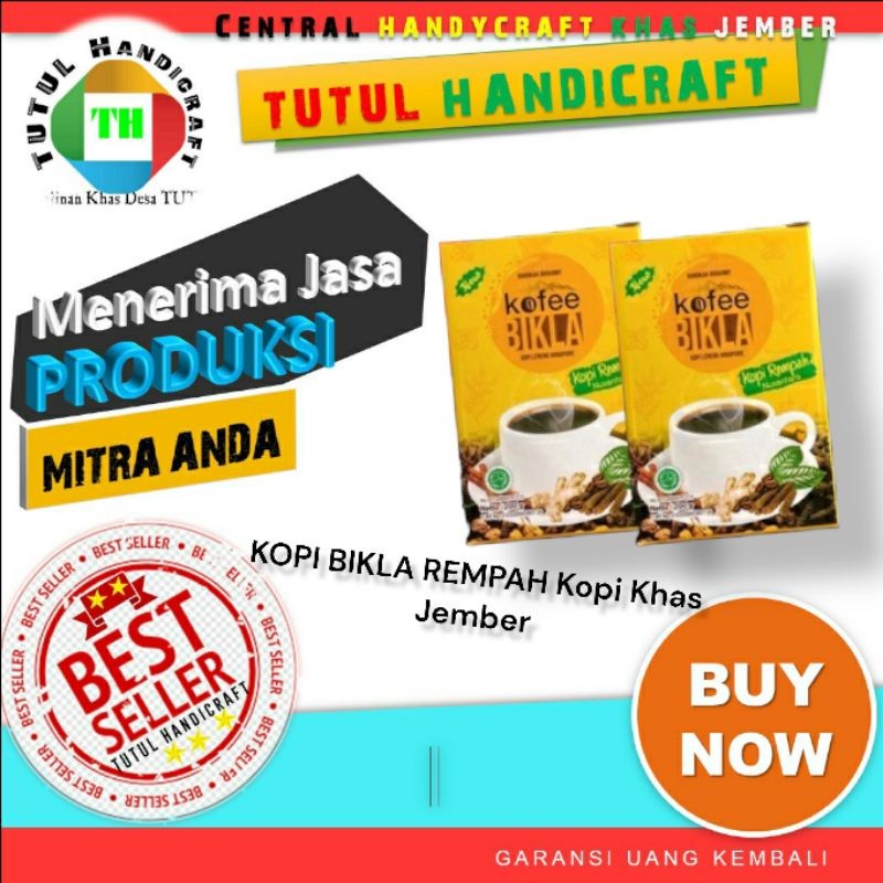 

IMRON PRIBADI KOPI BIKLA REMPAH Kopi Khas Jember BOX 20 SACHET