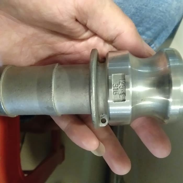 camlok type E ss 316....11/4"