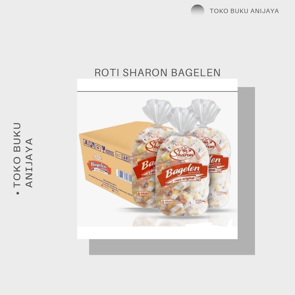 

ROTI BAGELAN SHARON/ROTI KERING 1 PACK ISI 30PCS Frozen Maryam