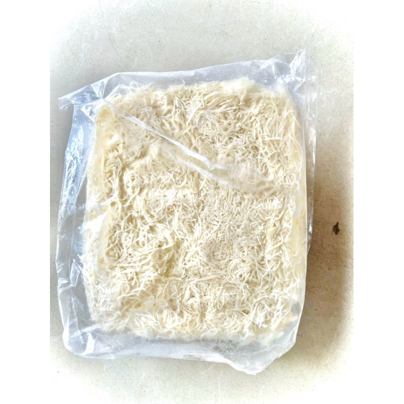 

Ajinah Kunafa Frozen Bahan Adonan Kue Kunafe Khas Arab Konafa Pastery 500g