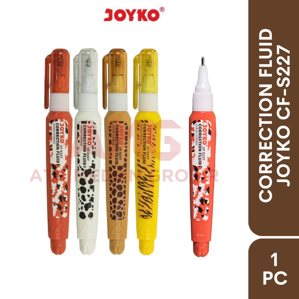 

TIP EX CAIR KOREKSI CORRECTION FLUID JOYKO CF-S227 PER PCS