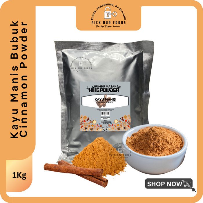 

AST Kayu Manis Bubuk 1 kg Murni / Pure Cinnamon Powder 1000 gram