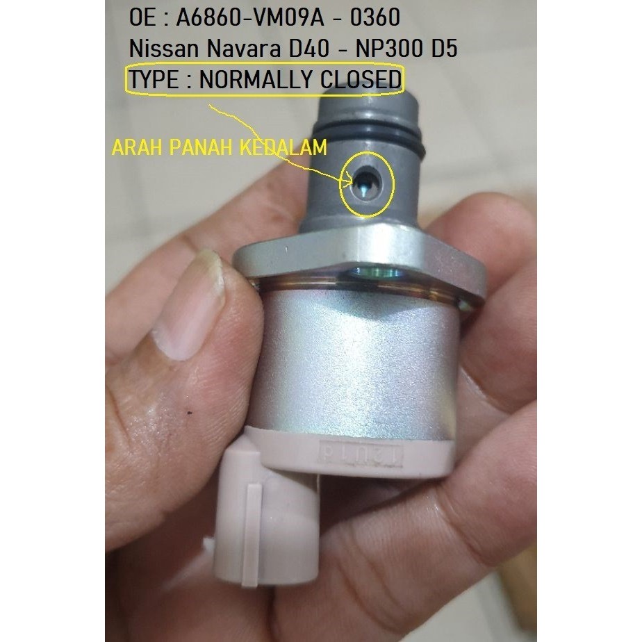 SCV PUMP NISSAN NAVARA - NAVARA D40 NP300 D5 - TYPE PENDEK BERKUALITAS