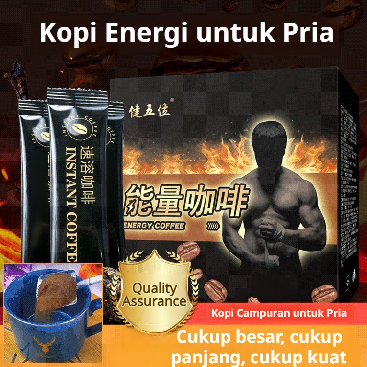 

✨COD/Kirim Dalam 24 Jam✨Kopi Energi Pria/Kopi Penambah Stamina Pria/Minuman Kopi Stamina Coffee Kuat/Kopi Kuat Pria Kopi Stamina Pria
