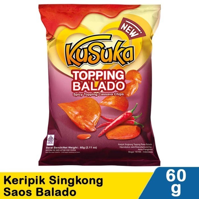 

New Item KUSUKA SAOS BALADO 60g