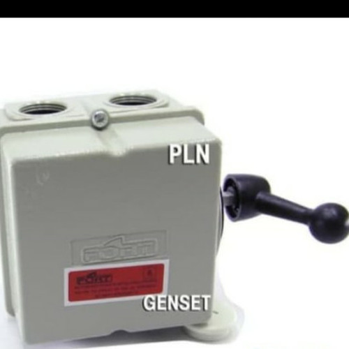 Switch Genset Ohm Cam Saklar Genset ke PLN Starter Change Over Switch COS 15A / 30A 500V 1 Phase