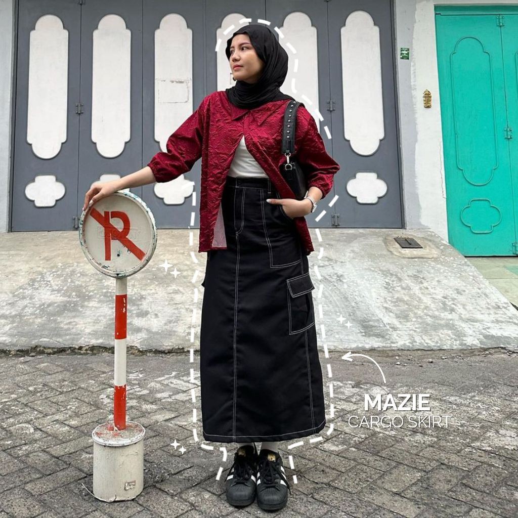 [TERLAKU] MAZIE CARGO SKIRT / ROK STREETWEAR WANITA / LEA STORE