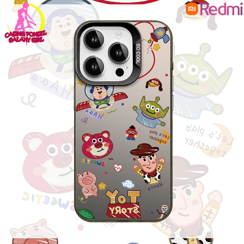 Kartun Disney Toy Story versi Q dari Woody dan teman-temannya Casing For Redmi 10 12 13 C Redmi A1 3