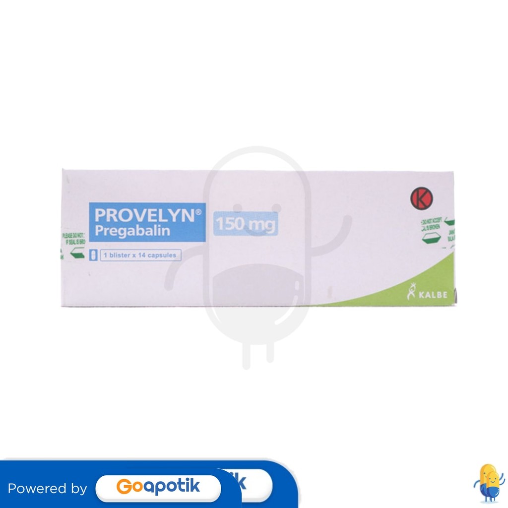 Provelyn 150 Mg Box 14 Kapsul