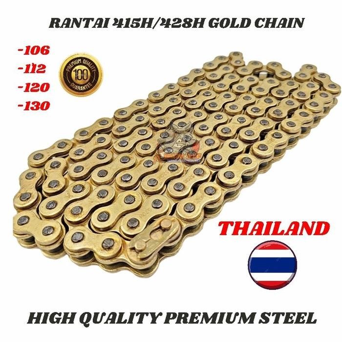 NEW RANTE RANTAI GOLD EMAS 428 H 428H THAILAND 106 112 120 130 L THAILAND - RANTE 428 H THAILAND, 13