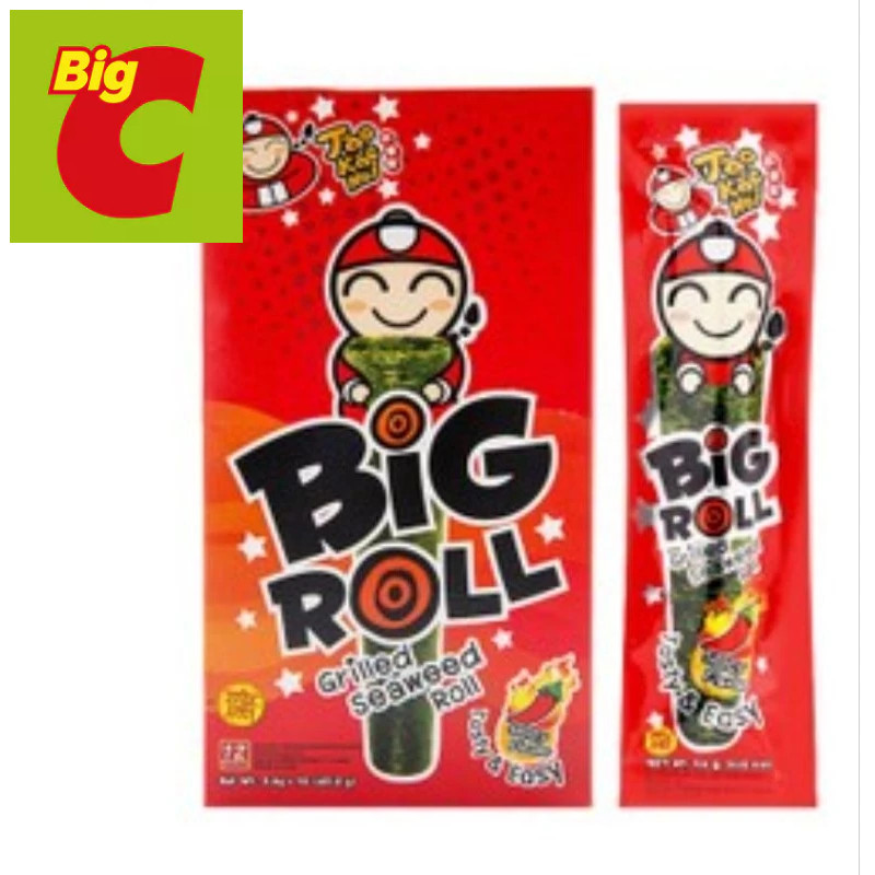 

(HALAL)Taokaenoi Spicy Seaweed BIG ROLL