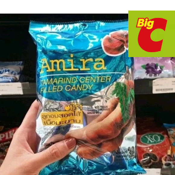 

HALAL amira tamarind candy 300gr(100 pics)