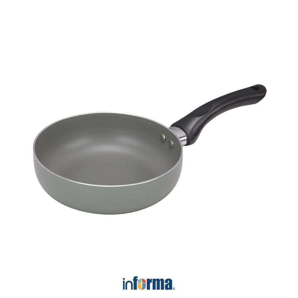 Informa Cooking Color Karl Wajan Penggorengan Frypan Pan Wok Anti Lengket Non Stick Teflon Penggoren
