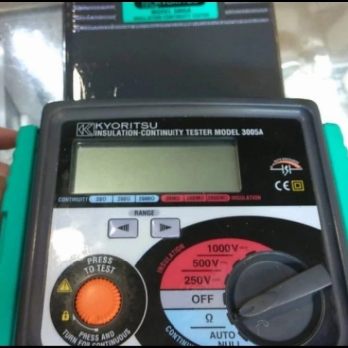 megger kyoritsu 3005A