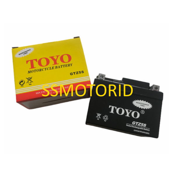 AKI MOTOR TOYO GTZ5S