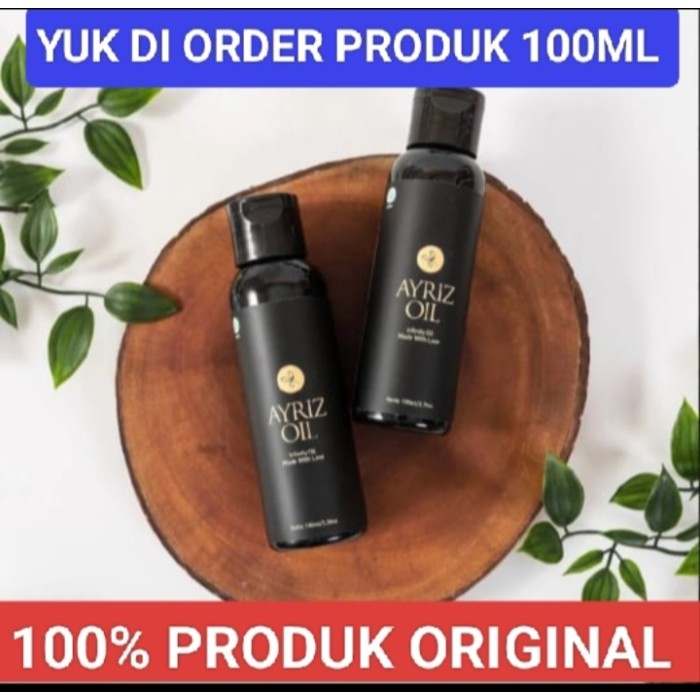 AYRIS OIL INFINITY OIL 100ML (MINYAK GOSOK HERBAL MINYAK BARI) 100% ORIGINAL