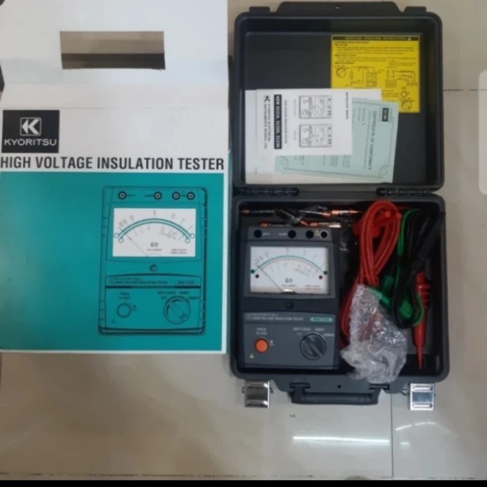 MEAGER ANALOG KYORITSU/INSULATION TESTER 3123A BARU