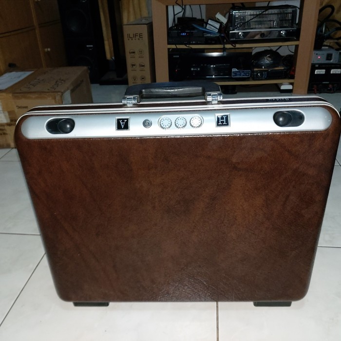 TAS KOPER VINTAGE DELSEY ORI BEKAS 50 x 35 x 12 cm