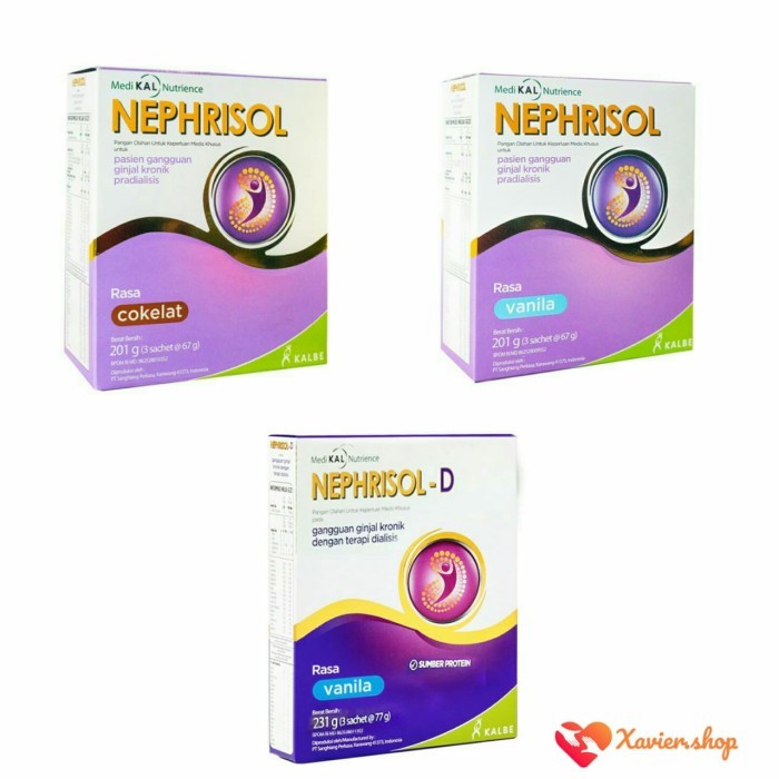 

[[PROMO]]BEST SELLER Susu Nephrisol 201gr Vanilla & Coklat / nephrisol D - Vanila