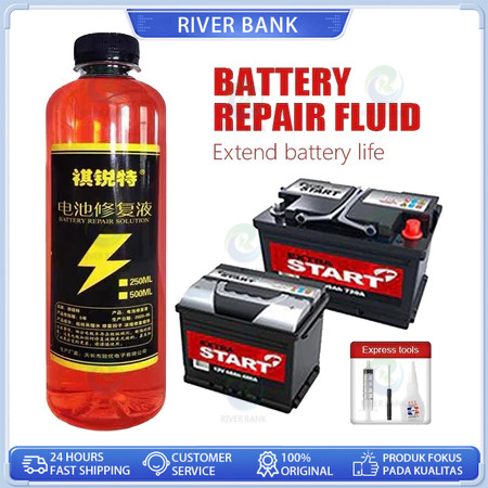 COD Aki Cairan Aki Air Elektrolit Air Aki  Kering Cairan Aki Sepeda Motor Cairan Perbaikan Aki Jual 