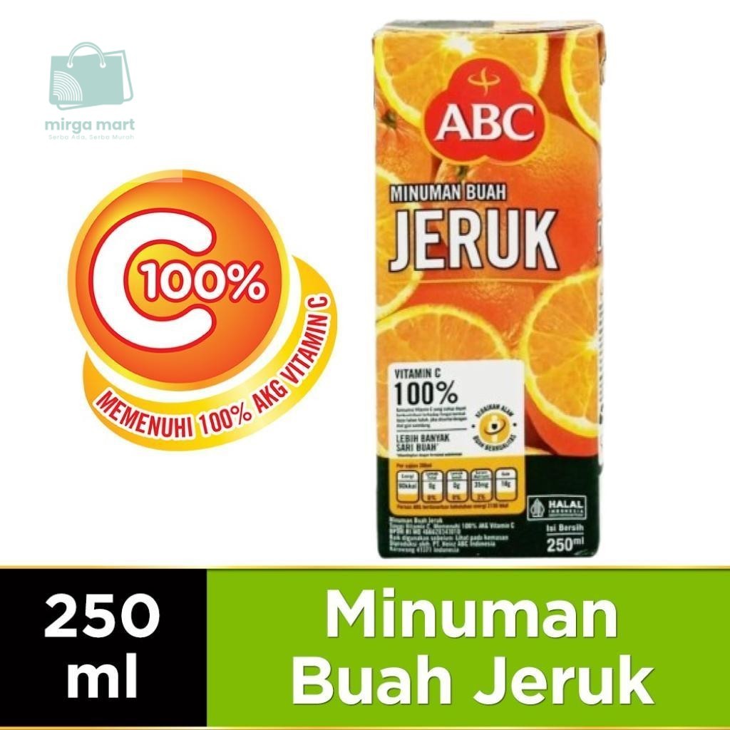 

ABC Orange Juice 250 mL mirga mart mlg