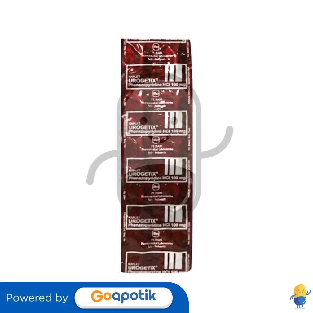 Urogetix 100 Mg Strip 10 Kaplet