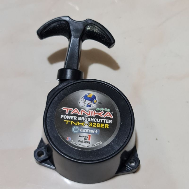 

Tanika 328 (New)Recoil starter Tarikan kap engkol Mesin potong Rumput Bg 318 328 338 Tanika original MODEL NEW 4 cakar amplas