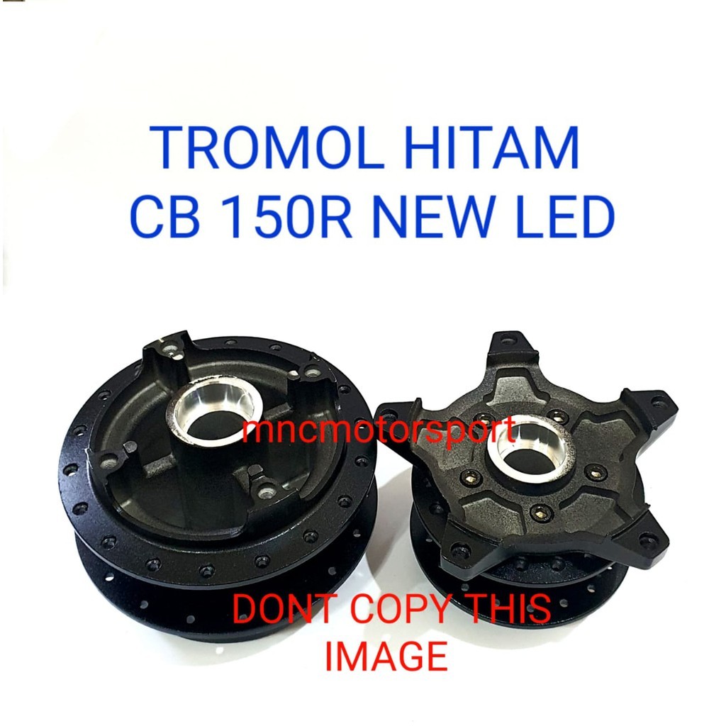 TROMOL HITAM CB 150 R LED NEW CBR 150 R LED DEPAN BELAKANG