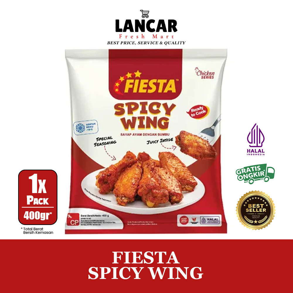 

FIESTA SPICY WING 400GR / FIESTA SPICY WING 400GR