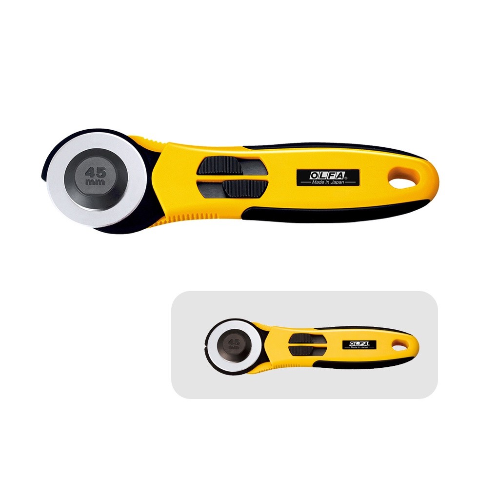 

Olfa Rotary Cutter 45mm RTY-2/NS Rotary Cutter Quick Change 45mm