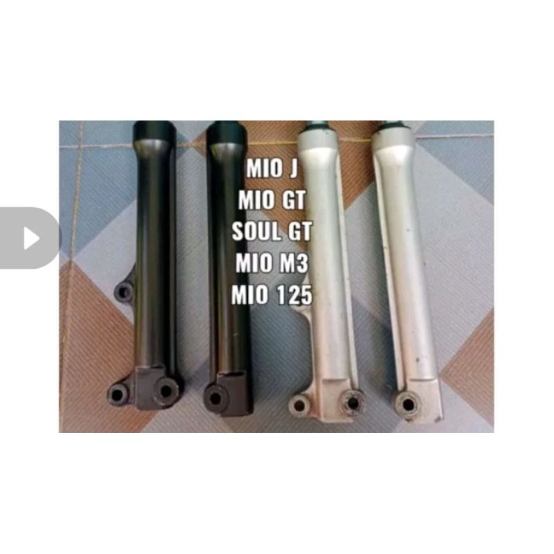 tabung shock depan / bottom shock Mio J, Mio GT, soul GT,Mio m3,Mio 125  (original istimewa copotan 