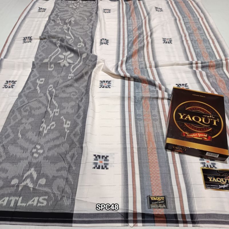 Sarung Atlas Songket Spesial dan Atlas Songket Super Yaqut Copper