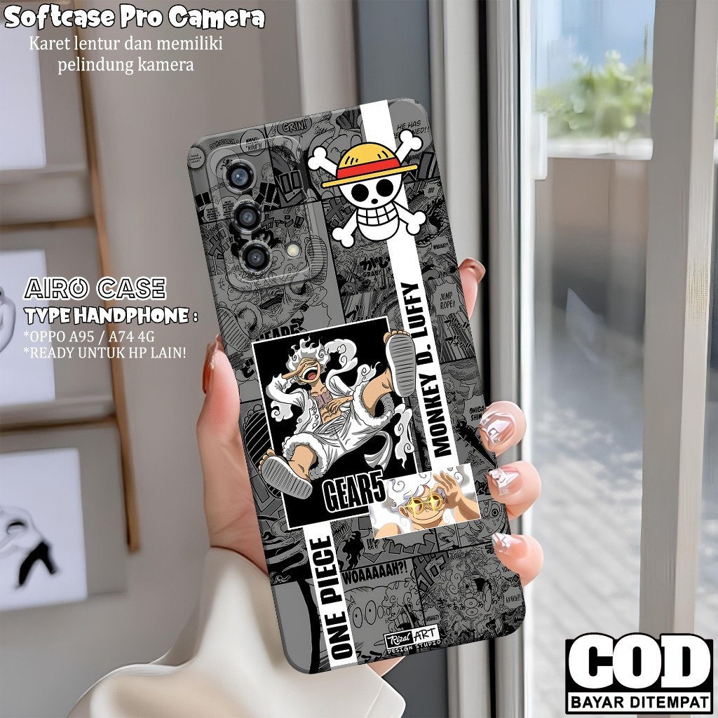 Softcase OPPO A95/ A74 4G Terbaru Case OPPO A95/ A74 4G Fashion Case ANIME Casing OPPO A95/ A74 4G K