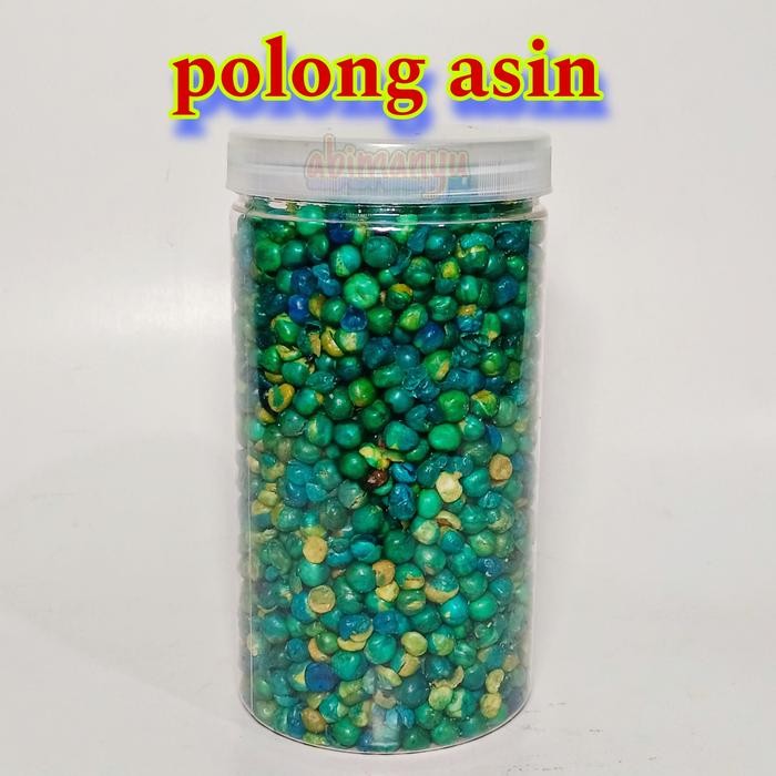 

cemilan kacang - kue kering - kue lebaran kemasan toples 1 liter - POLONG ORIGINAL