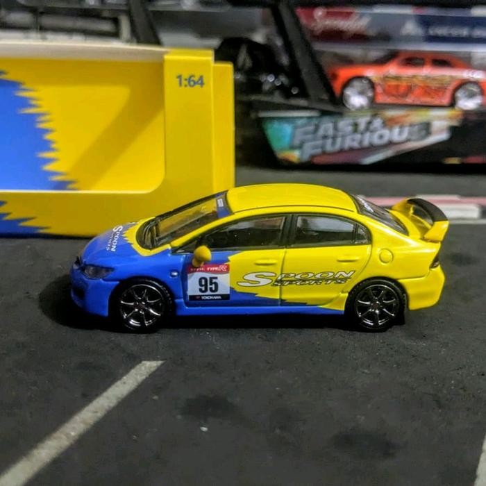 HJ99 Diecast DCT Diecast Team Honda Civic Type R FD2 Spoon Livery