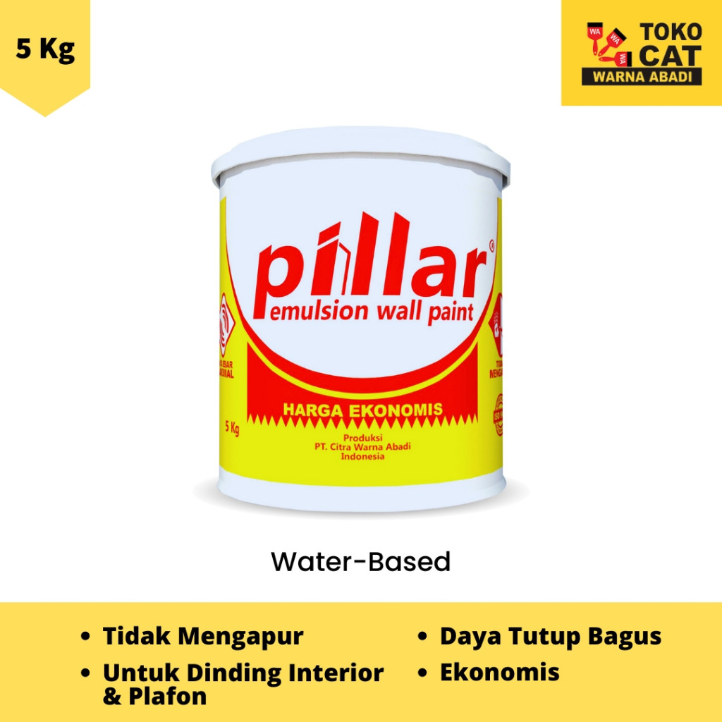 Cat Tembok Interior Pillar 5 kg