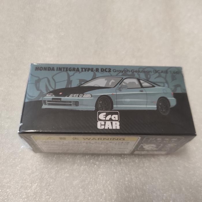 DIECAST ERA CAR 1/64 HONDA INTEGRA TYPE-R DC2 - GRAYISH GERULEAN