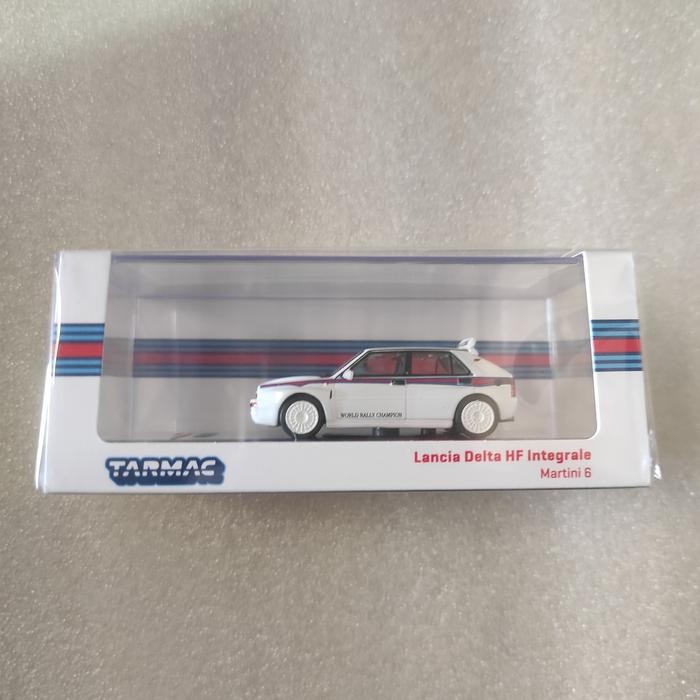 DIECAST TARMAC LANCIA DELTA HF INTEGRALE MARTINI 6