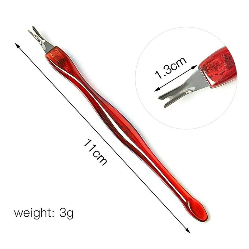 Lidah Ular Manicure Cuticle Pusher Gunting Kutikula Trimmer