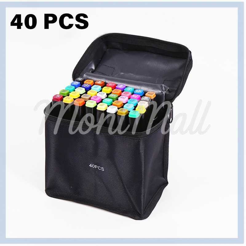 

Toddi Spidol Dual Side Fine Art Brush Art Marker Set 40 Warna - CY-006