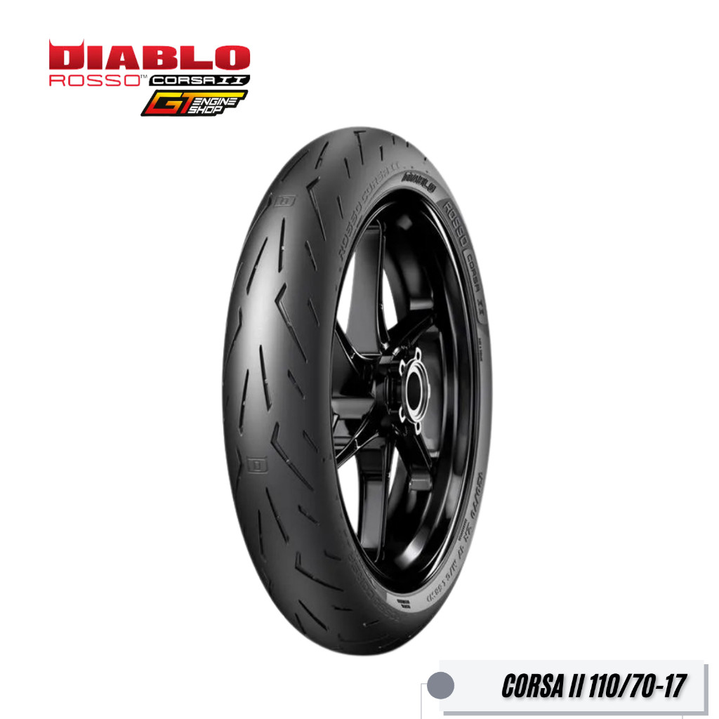Ban Race Pirelli Diablo Rosso Corsa II 110 70 17 ban pirelli diablo rosso corsa 2 ban balap 2025