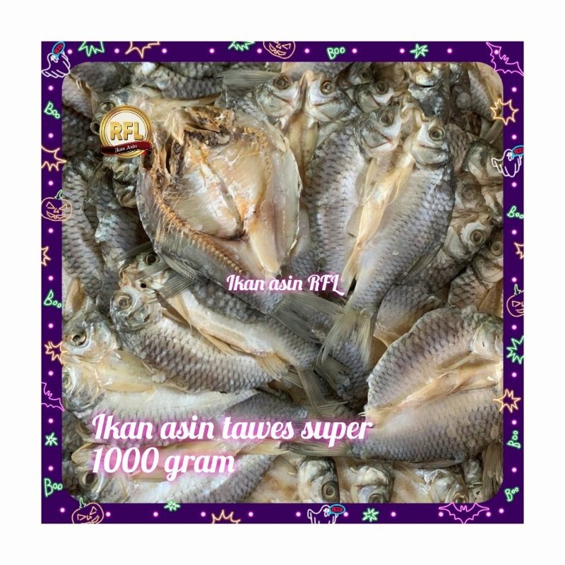 

ikan asin tawes super 1000 gram