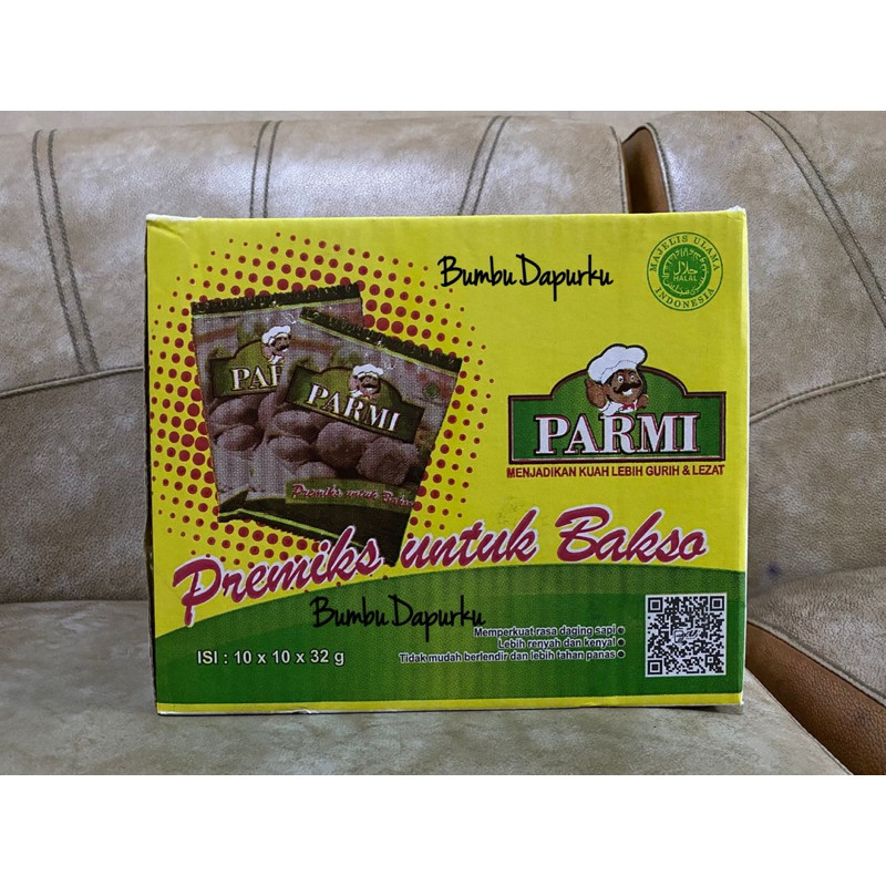 

(1 Dus) Tepung Parmi HALAL Premiks utk pengenyal Bakso