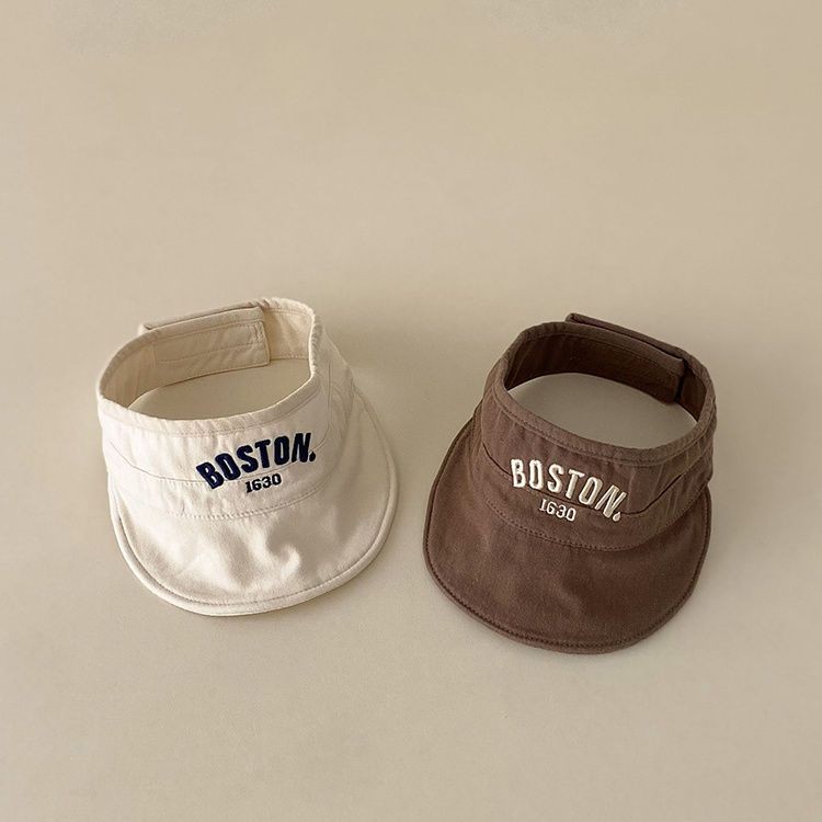 Topi Matahari Bayi Musim Panas Topi Visor Tipis Topi Pelindung Matahari Bordir