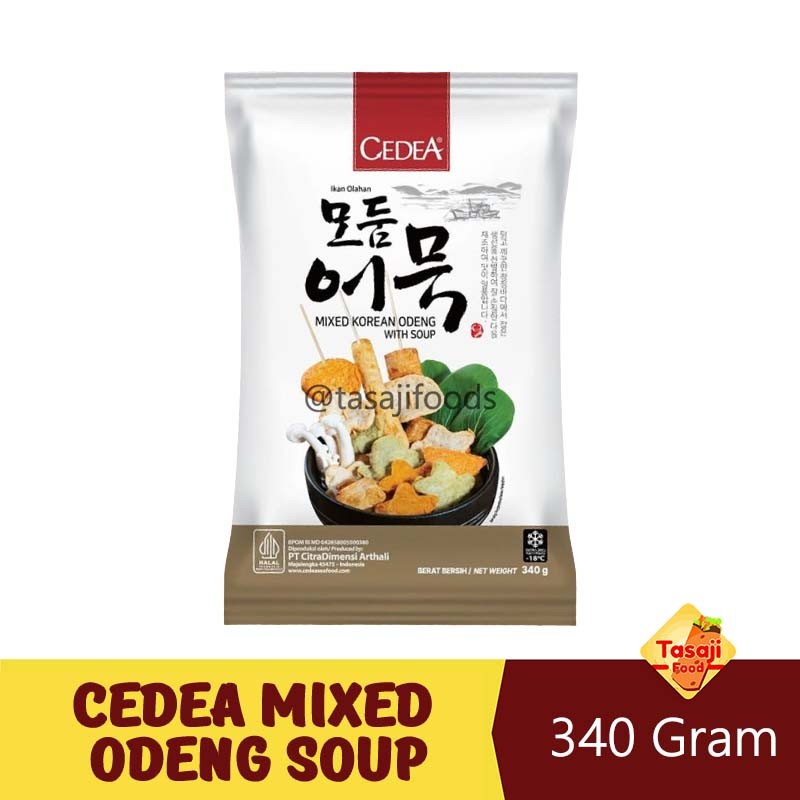 

Cedea Mixed Korean Odeng Soup Olahan Ikan 340 Gram