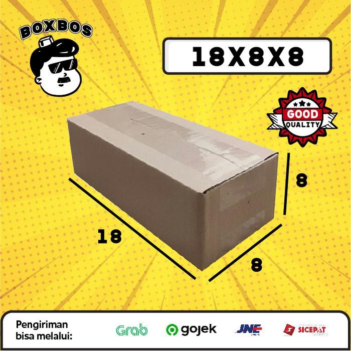 

18x8x8 CM KARDUS Corrugated Packaging Box packing SHEET